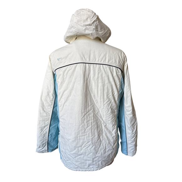 Abercrombie & Fitch Fleece Lined White Ski Snowboarding Jacket Size Medium - Picture 3 of 9